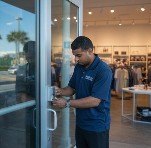 Commercial Lock Installation